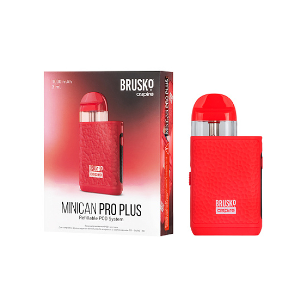 POD-система Brusko Minican Pro Plus Красный в Новом Уренгое