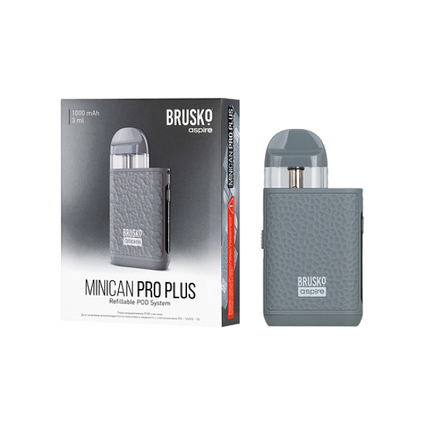 POD-система Brusko Minican Pro Plus серый в Новом Уренгое