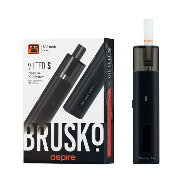 POD-система Brusko Vilter S Черный в Новом Уренгое