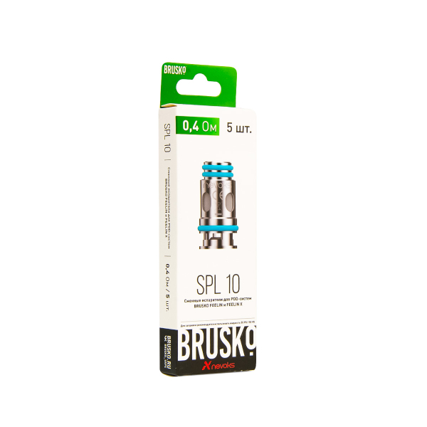 Испаритель Brusko Feelin Spl10 0.4 Ом 5 шт в Новом Уренгое