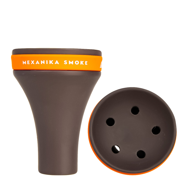 Чаша Mexanika Smoke Fancy Чёрная   С Оранжевым в Новом Уренгое
