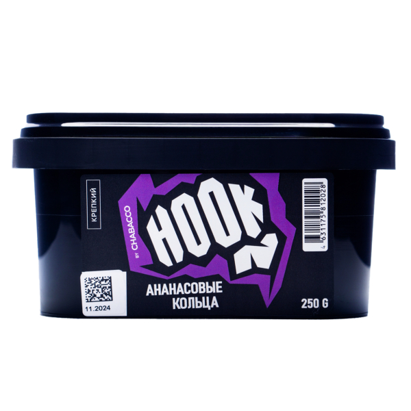 Табак Hook Ананасовые Кольца 250 грамм в Новом Уренгое