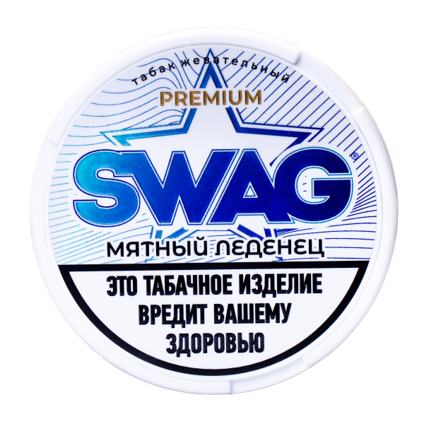 Жевательный табак Swag Strong Мятный Леденец 10 грамм в Новом Уренгое