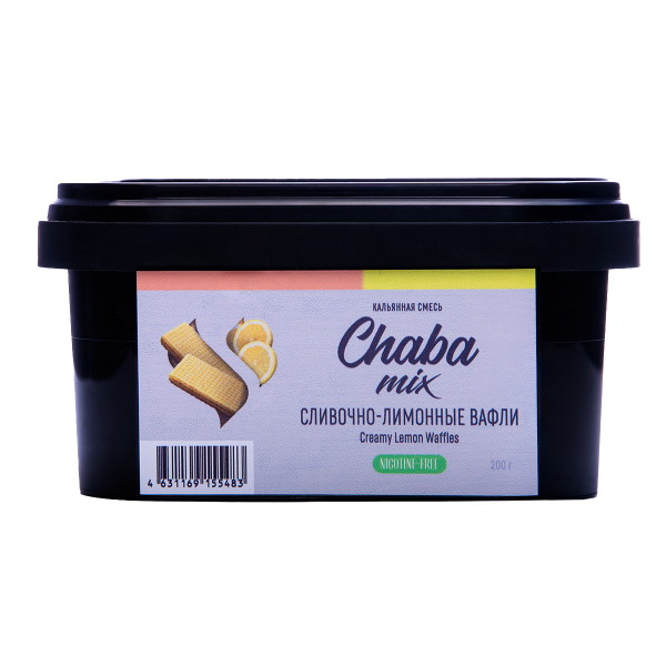 Бестабачная смесь Chaba Сливочно Лимонные Вафли 200 грамм в Новом Уренгое