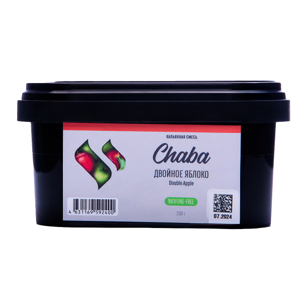 Бестабачная смесь Chaba Двойное Яблоко 200 грамм в Новом Уренгое