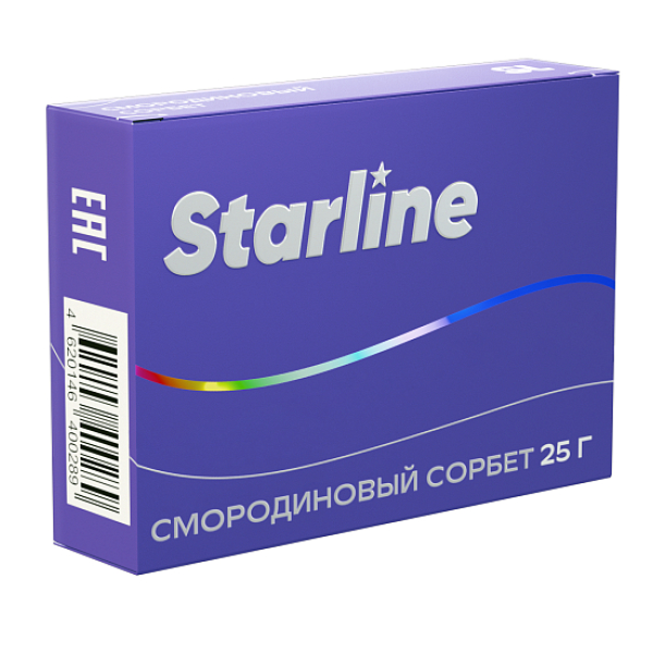 Табак Starline Смородиновый Сорбет 25 грамм в Новом Уренгое