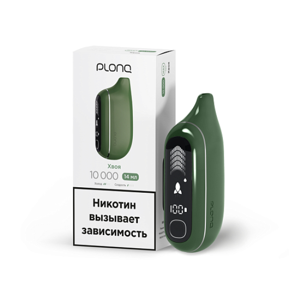Электронка Plonq Max Pro Хвоя 10000 затяжек в Новом Уренгое