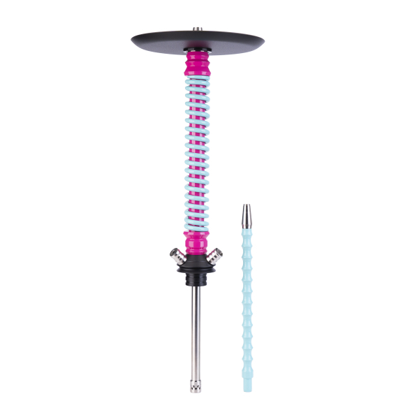 Кальян Mamay Customs Coilovers Фуксия Мята   Грав. Черепа в Новом Уренгое