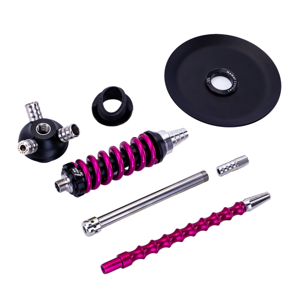 Кальян Mamay Customs Coilover Micro Розовый Лак в Новом Уренгое