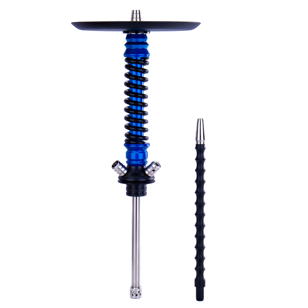 Кальян Mamay Customs Coilovers Mini Голубой Лак Черный в Новом Уренгое