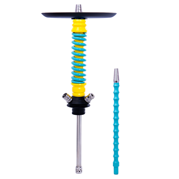 Кальян Mamay Customs Coilovers Mini Жёлто Мятный в Новом Уренгое