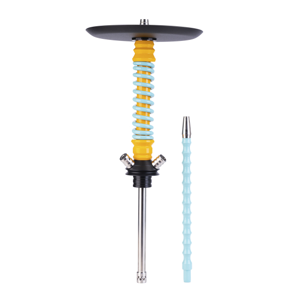 Кальян Mamay Customs Coilovers Mini Жёлто Мятный Грав. Котофаки в Новом Уренгое