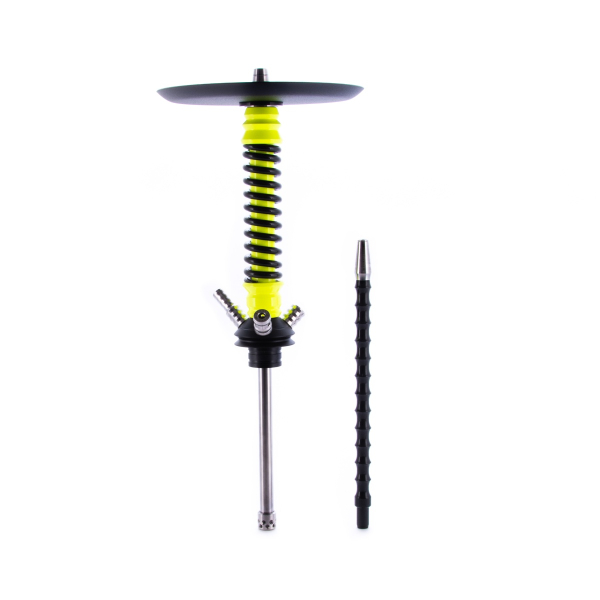 Кальян Mamay Customs Coilovers Mini Жёлтый Ф Чёрный   Гр. Bus в Новом Уренгое