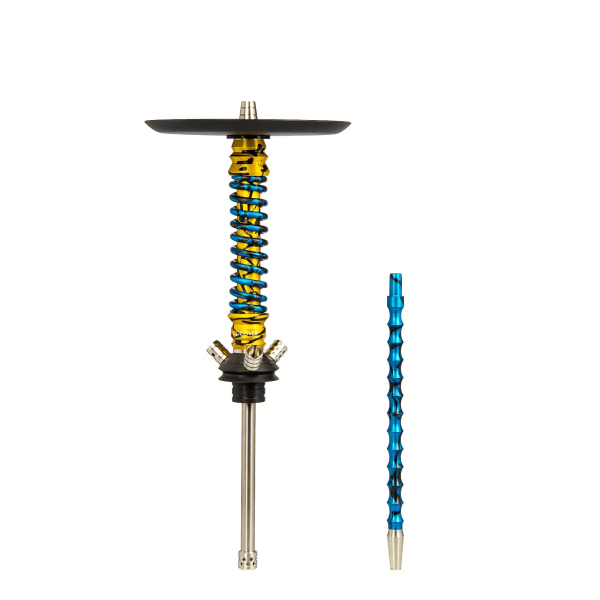 Кальян Mamay Customs Coilovers Mini Золотой Сплеш Голубой Сплеш в Новом Уренгое