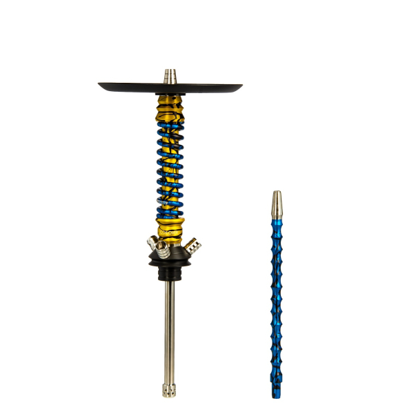 Кальян Mamay Customs Coilovers Mini Синий Сплеш Золотой Сплеш в Новом Уренгое