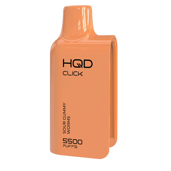 Картридж Hqd Click  Sour Gummy Worms  Кислые Мармеладные Червячки 5500 тяг в Новом Уренгое