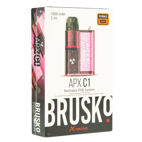 POD-система Brusko Apx C1 Коралловый Цветок в Новом Уренгое