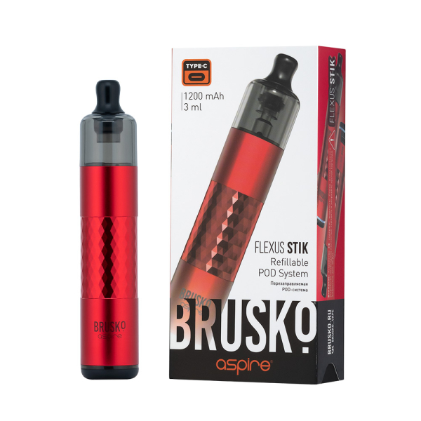 POD-система Brusko Flexus Stik Красный в Новом Уренгое