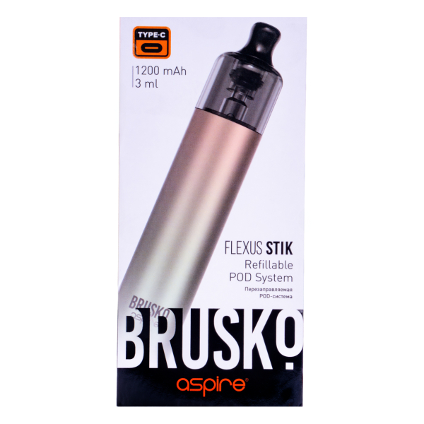 POD-система Brusko Flexus Stik Снежно Мятный в Новом Уренгое