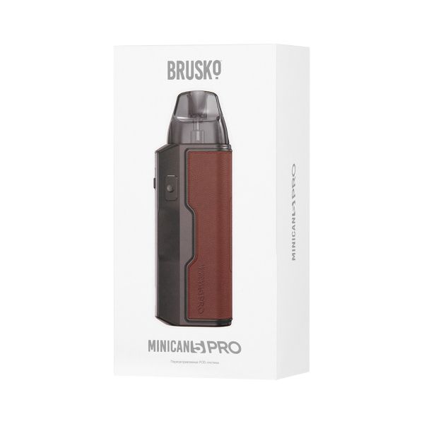 POD-система Brusko Minican 5 Pro Коричневый Графит в Новом Уренгое