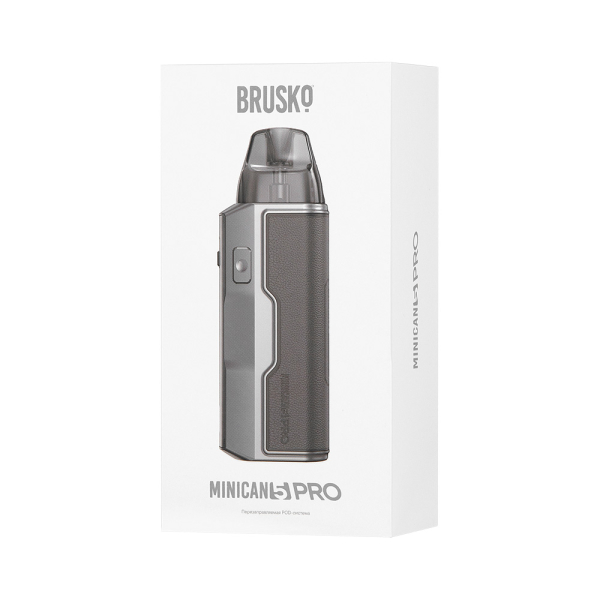 POD-система Brusko Minican 5 Pro Серый Металлик в Новом Уренгое