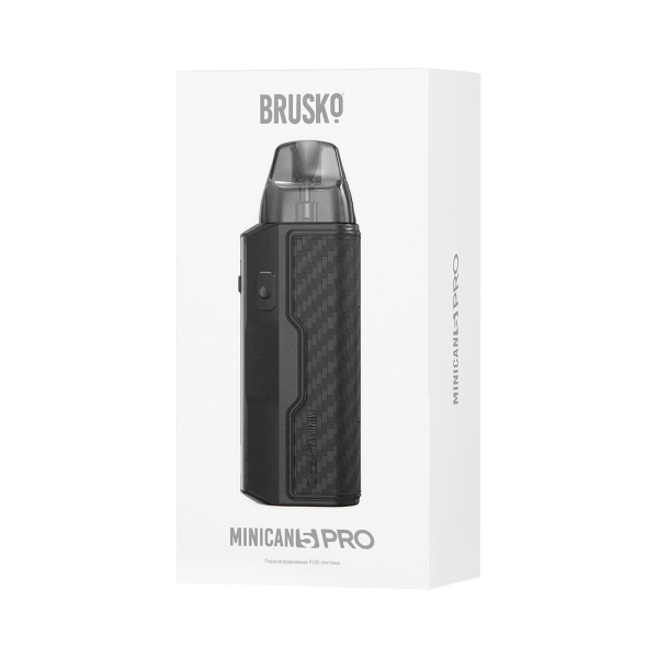 POD-система Brusko Minican 5 Pro Черный Карбон в Новом Уренгое
