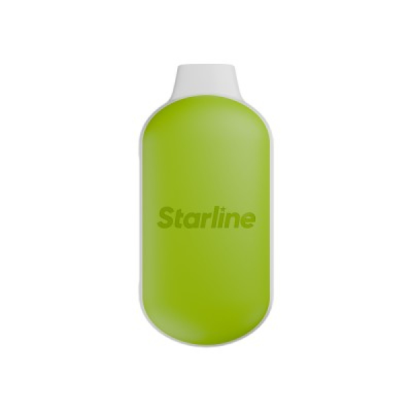 Электронка Starline Mini Зеленое Яблоко  3000 затяжек в Новом Уренгое