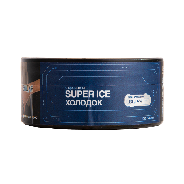 Табак BLISS Super Ice Холодок 100 грамм в Новом Уренгое