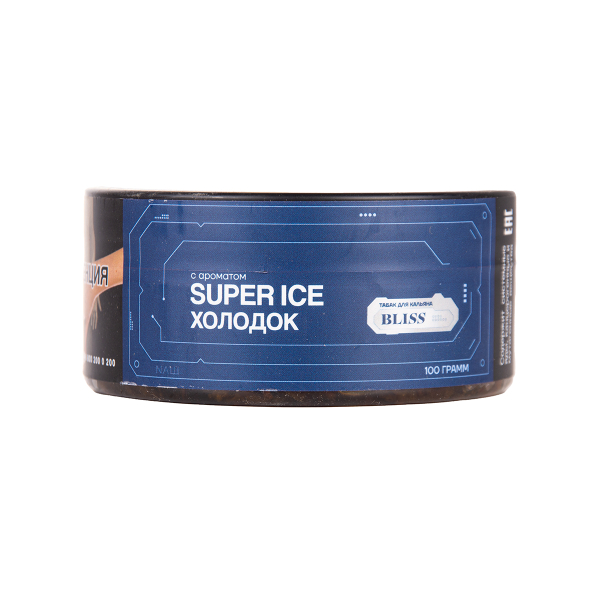 Табак BLISS Super Ice Холодок 40 грамм в Новом Уренгое