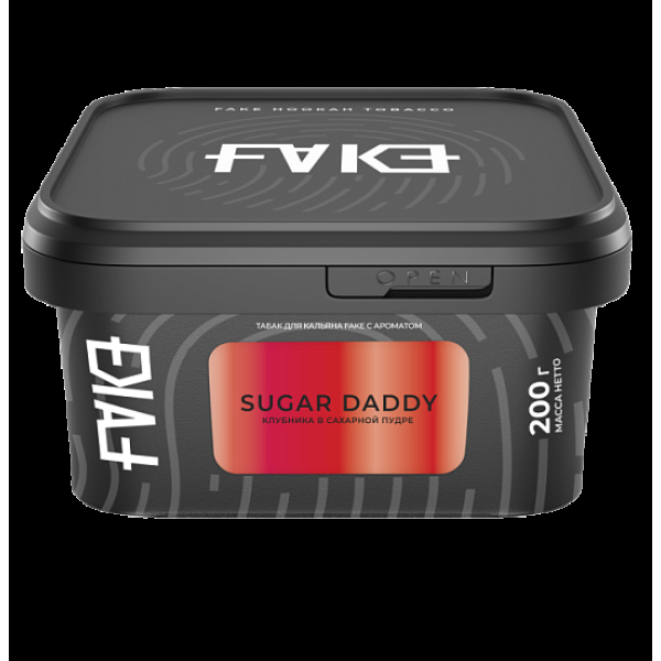 Табак Fake Sugar Daddy Клубника В Сахарной Пудре 200 грамм в Новом Уренгое