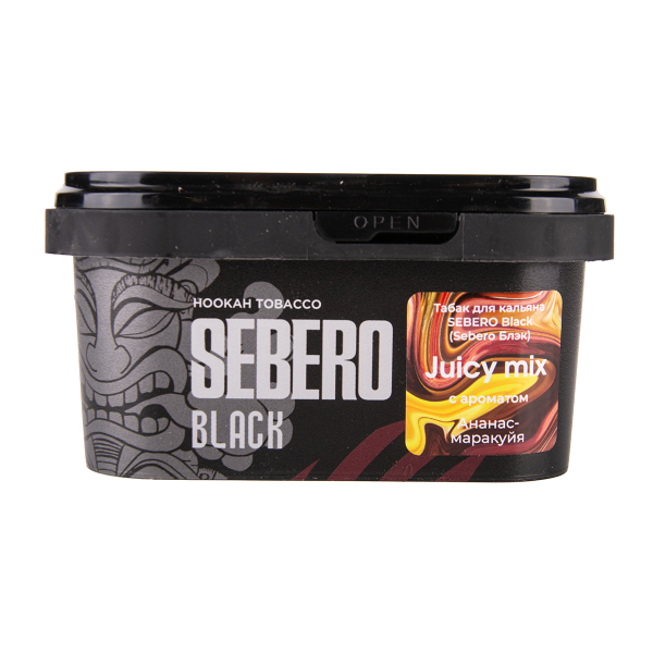 Табак Sebero Black Black Juicy Mix 200 грамм в Новом Уренгое