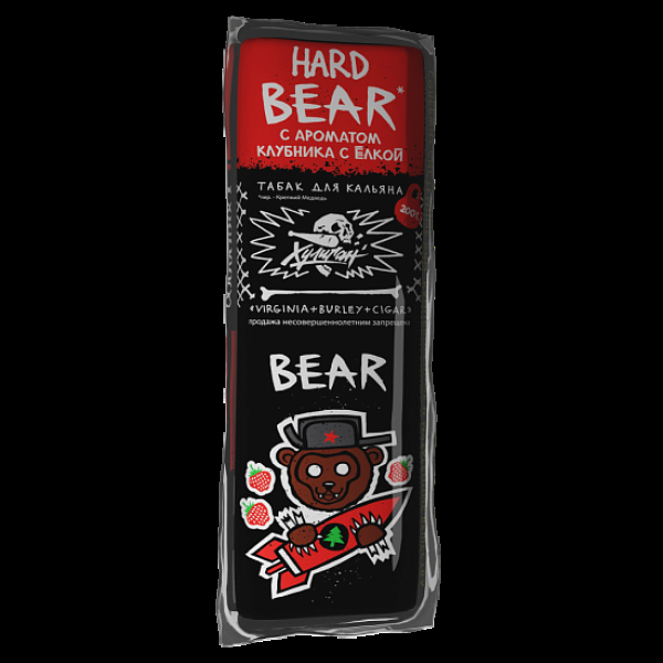 Табак Хулиган Hard Bear Клубника С Елкой 200 грамм в Новом Уренгое