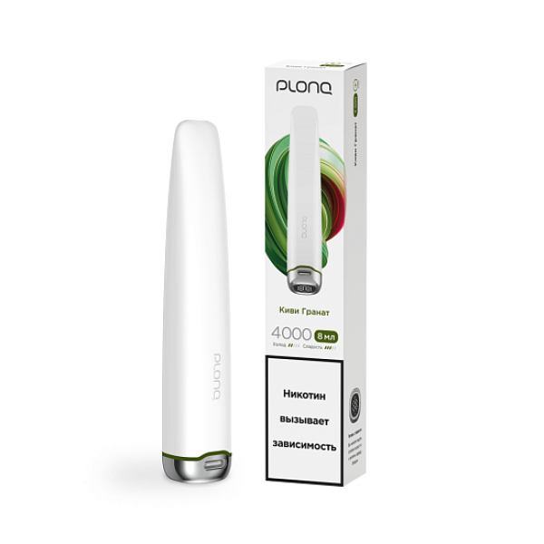 Электронка Plonq Plus Pro Киви Гранат 4000 затяжек в Новом Уренгое