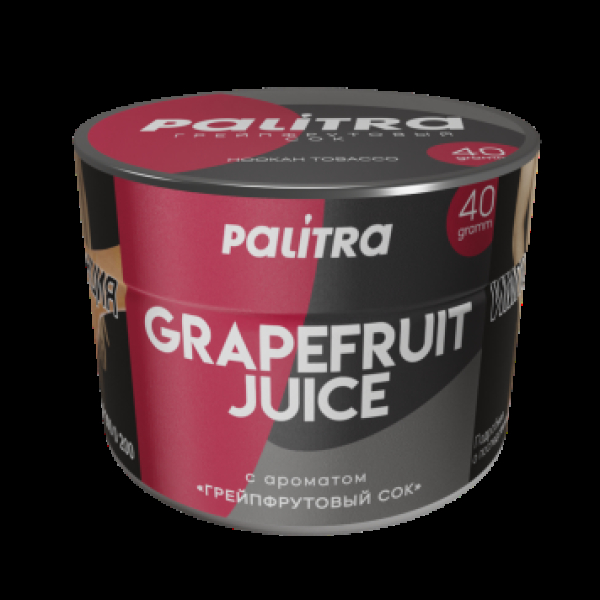 Табак Palitra Grapefruit Juice Грейпфрутовый Сок 40 грамм в Новом Уренгое