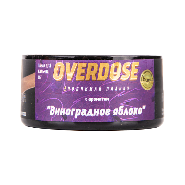 Табак Overdose Grapple 100 грамм в Новом Уренгое