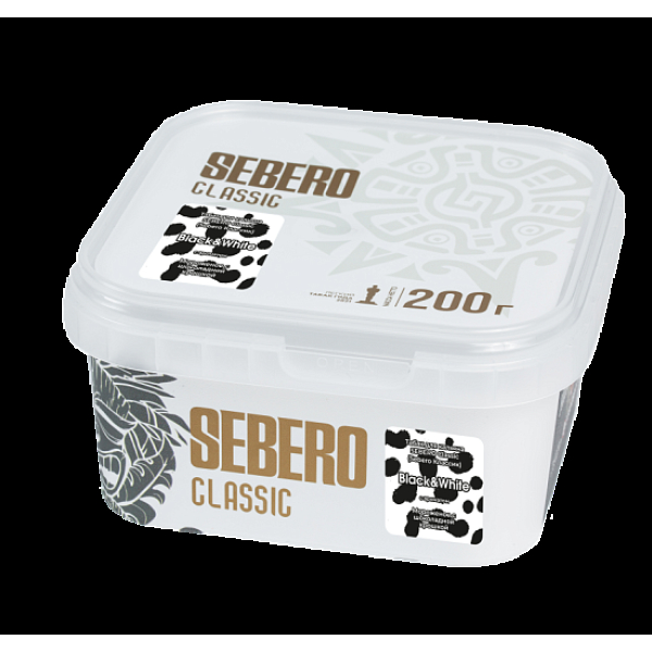 Табак Sebero Black& White 200 грамм в Новом Уренгое