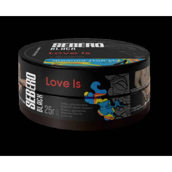 Табак Sebero Black Black Love Is 25 грамм в Новом Уренгое