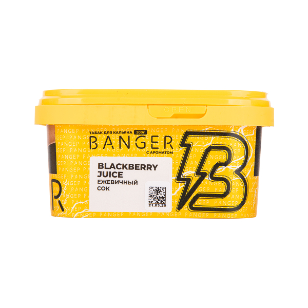 Табак Banger Blackberry Juice 200 грамм в Новом Уренгое
