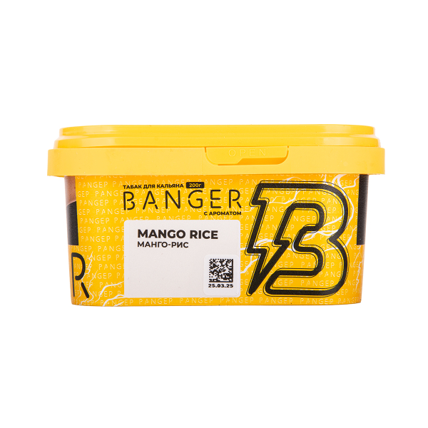 Табак Banger Mango Rice 200 грамм в Новом Уренгое