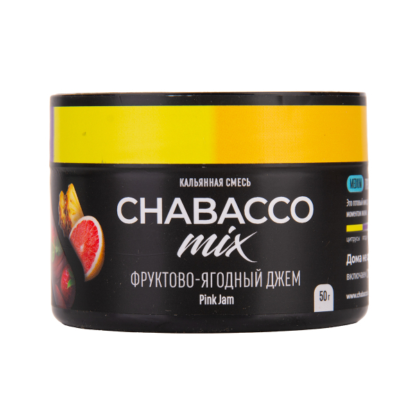 Бестабачная смесь Chabacco Mix Medium Pink Jam 40 грамм в Новом Уренгое
