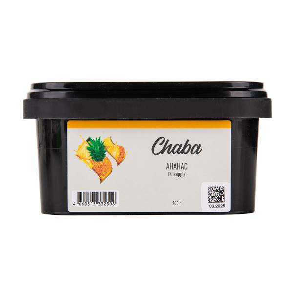 Безникотиновая смесь Chaba Pineapple Nicotine Free 200 грамм в Новом Уренгое