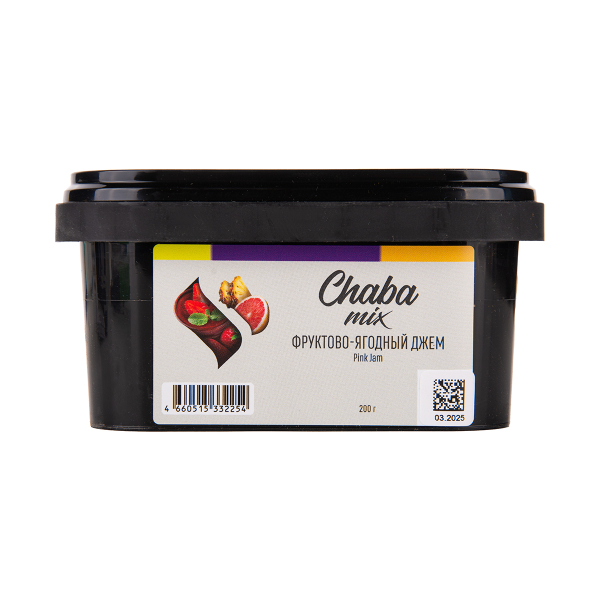 Безникотиновая смесь Chaba Pink Jam Nicotine Free 200 грамм в Новом Уренгое