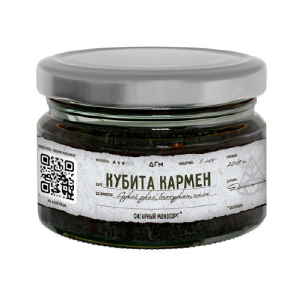 Табак Dogma 100% Кубита Кармен 80 грамм в Новом Уренгое