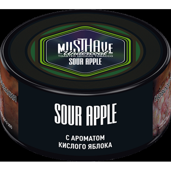 Табак Must have Sour Apple 25 грамм в Новом Уренгое