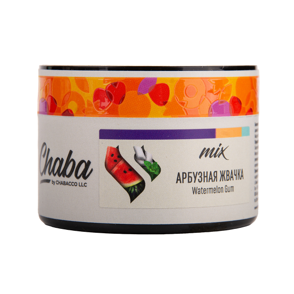 Бестабачная смесь Chaba Mix Watermelon Gum Nicotine Free 50 грамм в Новом Уренгое