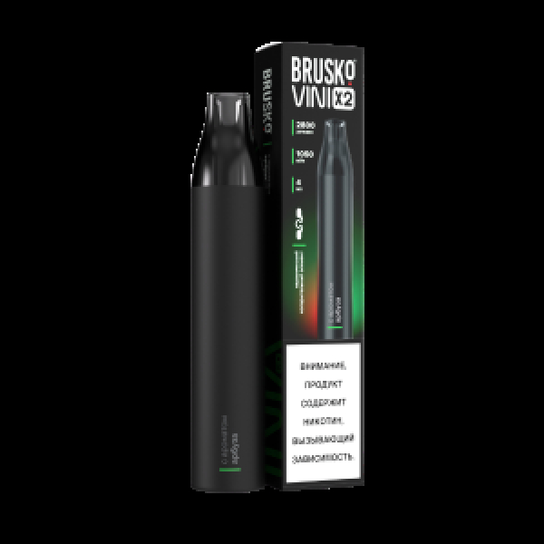 Электронка Brusko Vini X2 Арбуз 2800 затяжек в Новом Уренгое