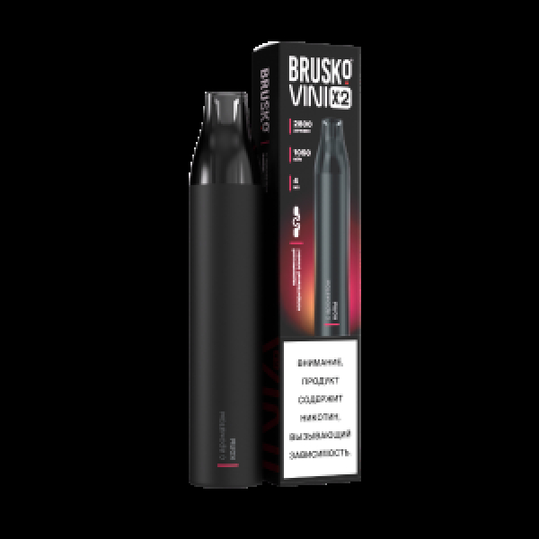 Электронка Brusko Vini X2 Кола 2800 затяжек в Новом Уренгое
