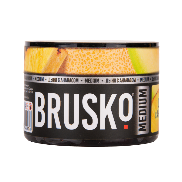 Бестабачная смесь Brusko Zero Дыня С Ананасом 50 грамм в Новом Уренгое