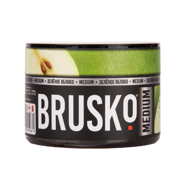 Бестабачная смесь Brusko Zero Зелёное Яблоко 50 грамм в Новом Уренгое