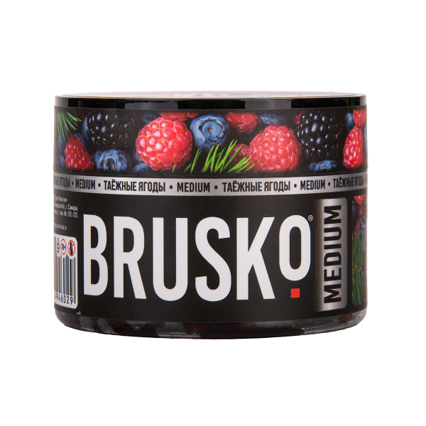 Бестабачная смесь Brusko Zero Таёжные Ягоды 50 грамм в Новом Уренгое